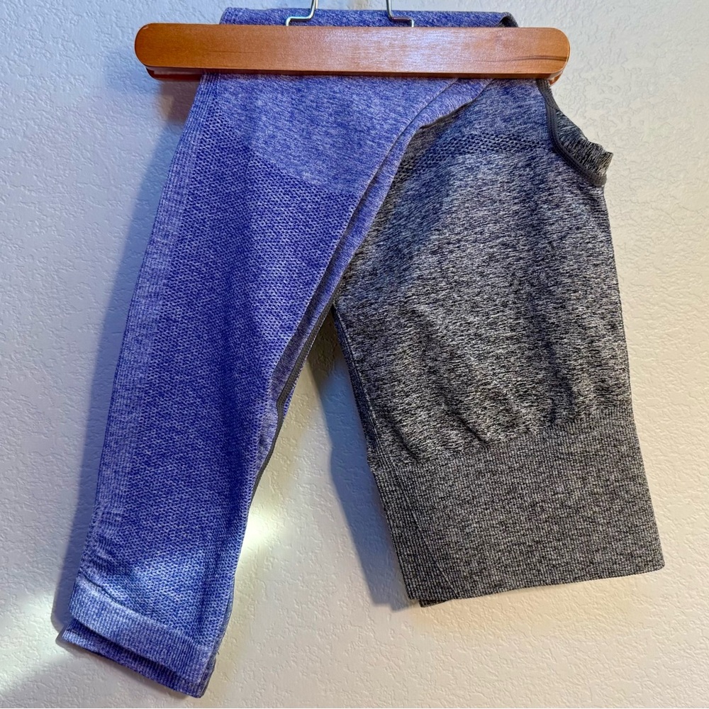Gymshark Ombré Gray/Purple Leggings